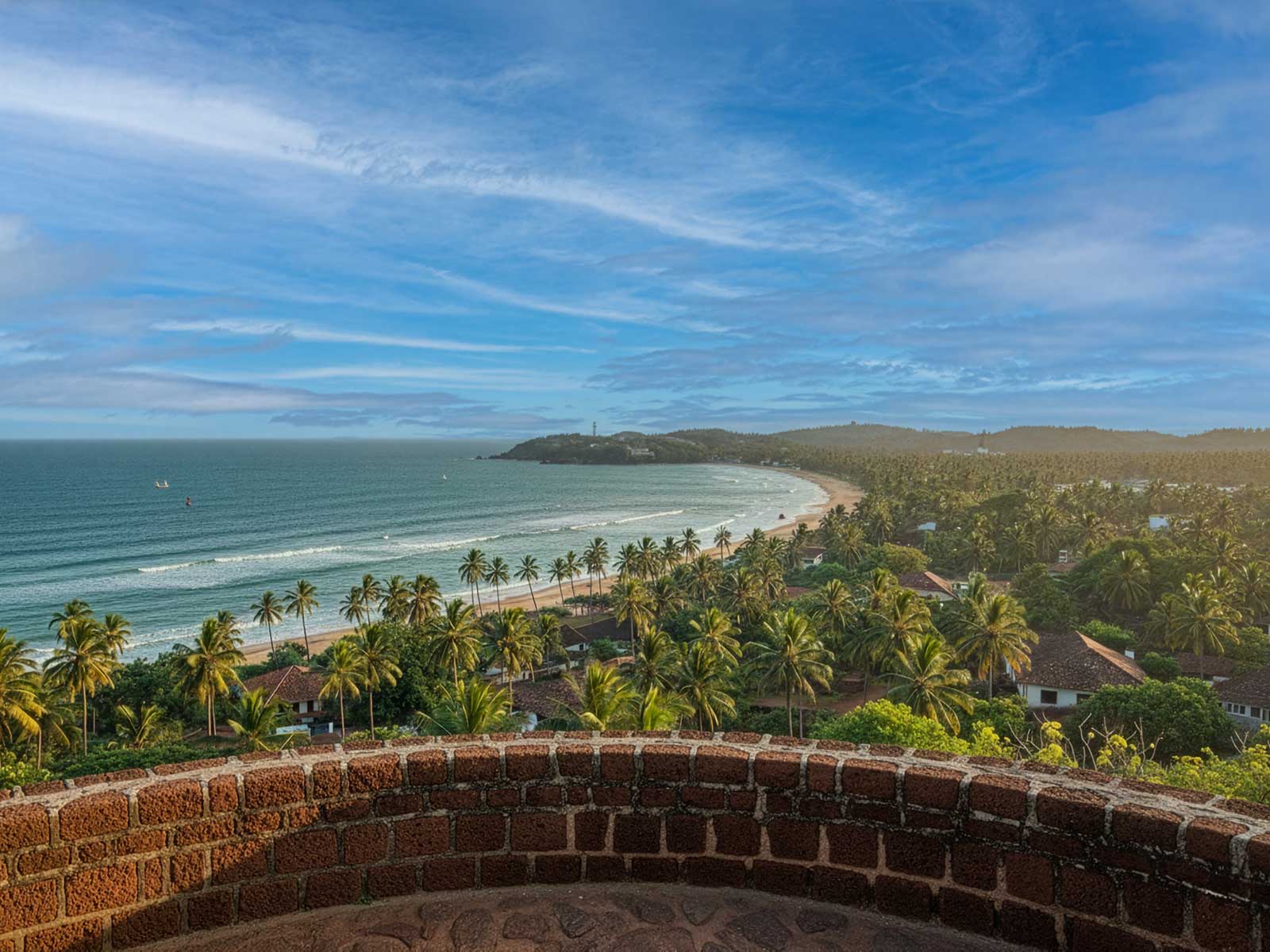 Laterite wall in Goa